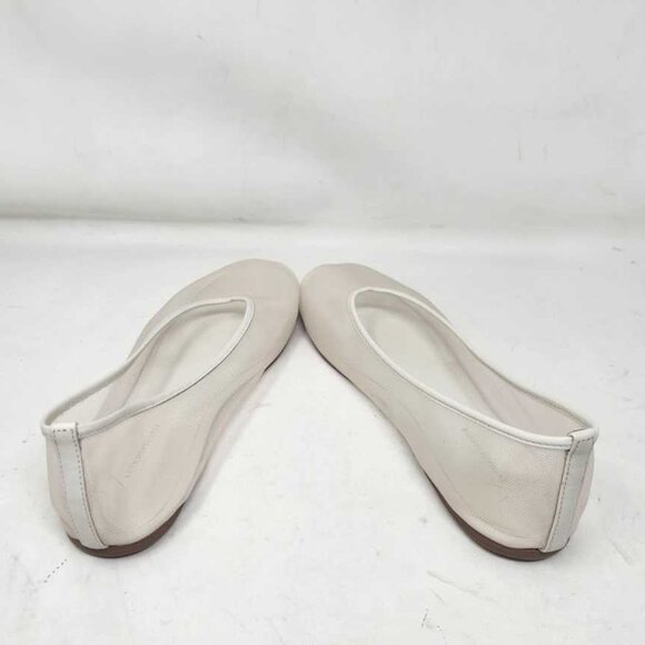 New women's 10 By Anthropologie mesh ballet flats in Cream - Picture 7 of 11